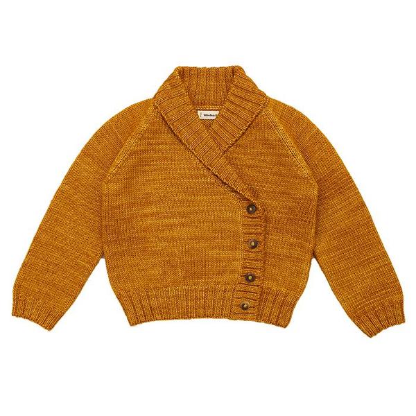misha and puff ロンギース 6-12 marigold Misha & Puff Child Saltwater Cardigan Marigold Yellow