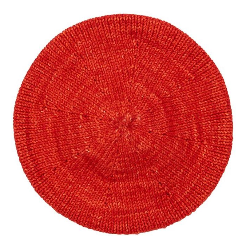 【新品】Misha&Puff Simple Beret Misha & Puff Child Simple Beret Hat Red Flame | Garmentory