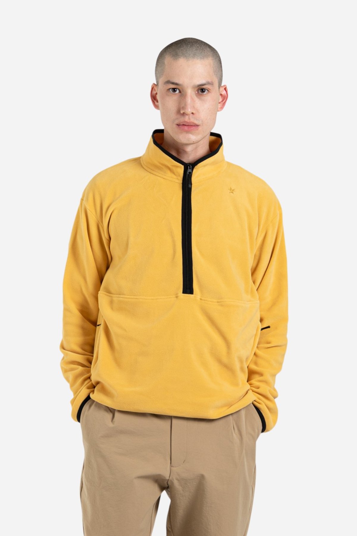 トップス GOLDWIN Micro Fleece Half Zip Goldwin-Micro-Fleece-Half-Zip-