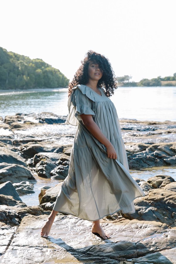 Little Tienda Meadow Maribel Dress - Sage
