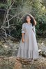 Little Tienda Meadow Wren dress - Sage - Thumbnail 8