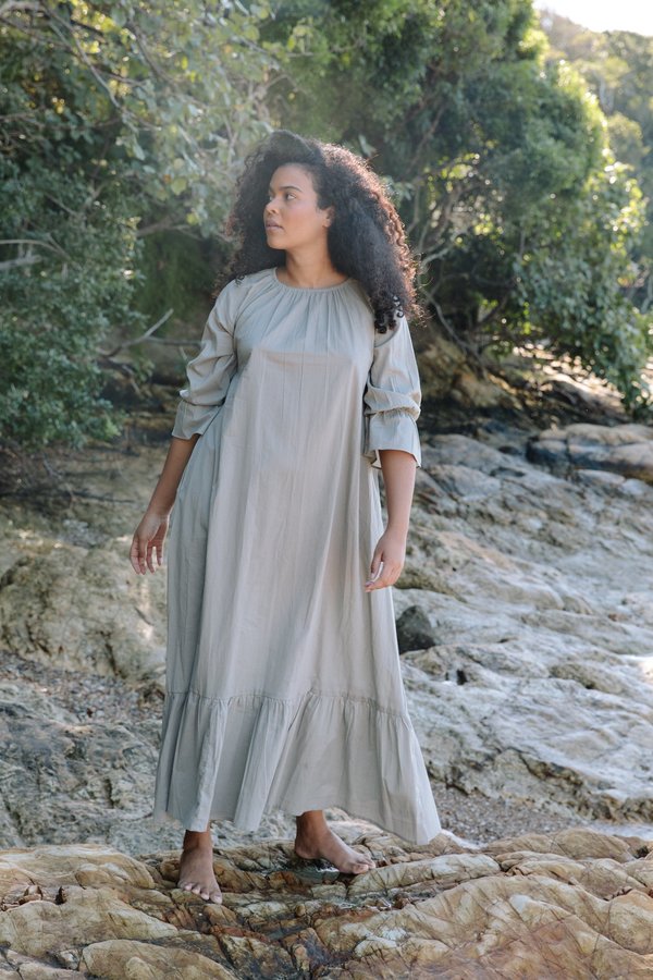 Little Tienda Meadow Wren dress - Sage