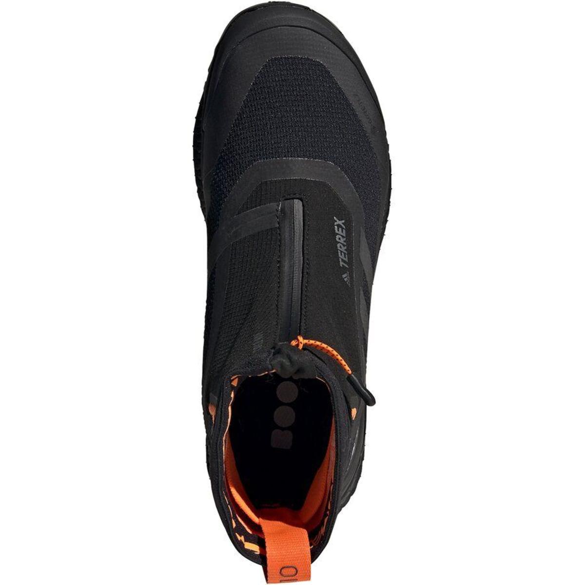 Adidas TERREX FREE HIKER COLD.RDY HIKING BOOTS - Core Black/ Core Black/ Orange - Image 3 of 8