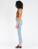 AGOLDE Riley Crop Hi Rise Straight Jean - Blue Rock - Thumbnail 4