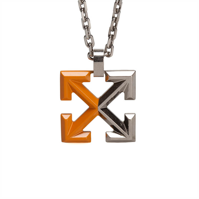 OFF-WHITE Arrow Necklace - silver | Garmentory