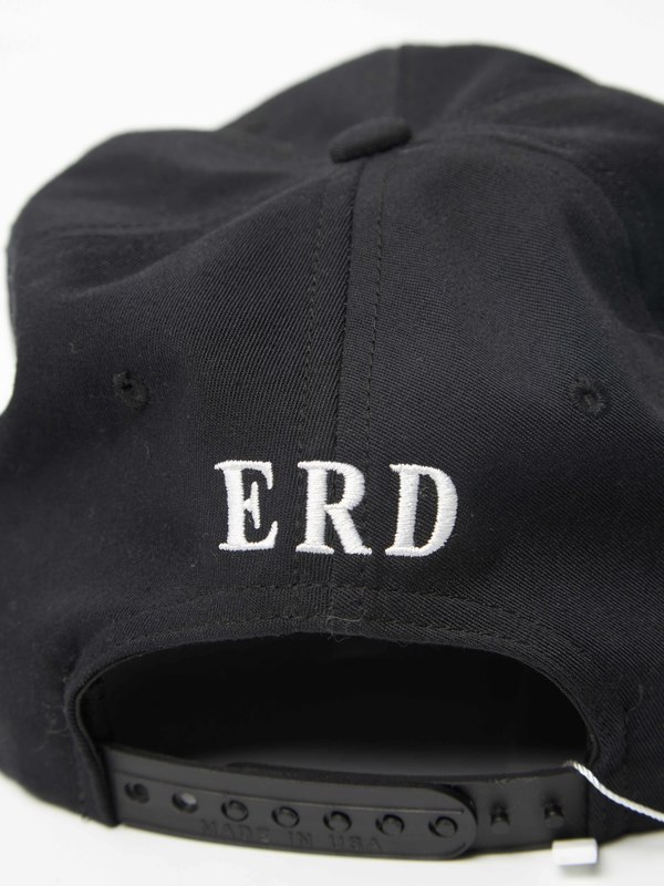 Enfants Riches Deprimes Male Logo Printed Cap - Black | Garmentory