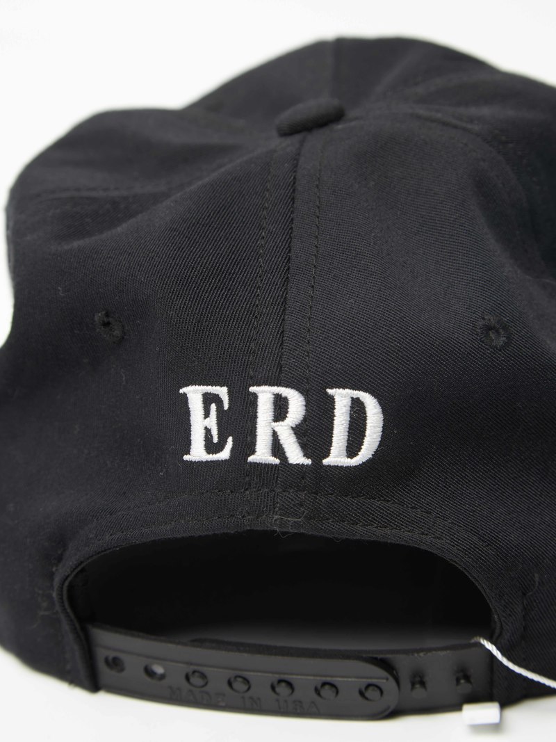 Enfants Riches Deprimes Male Logo Printed Cap - Black