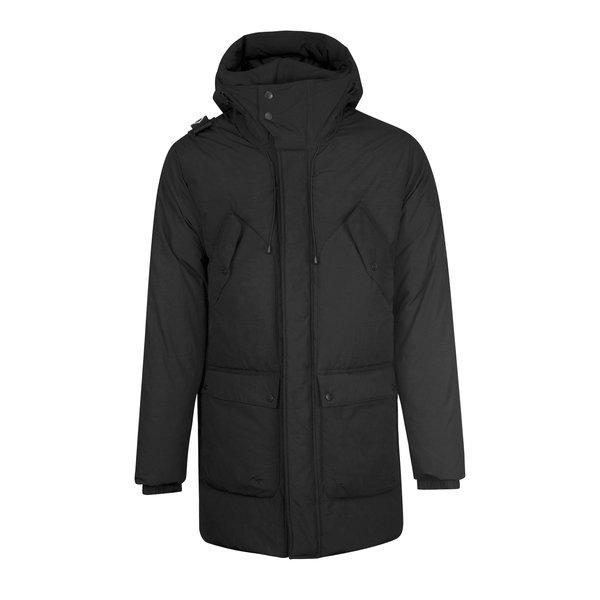 Ma Strum Hooded Down Jacket - Black 