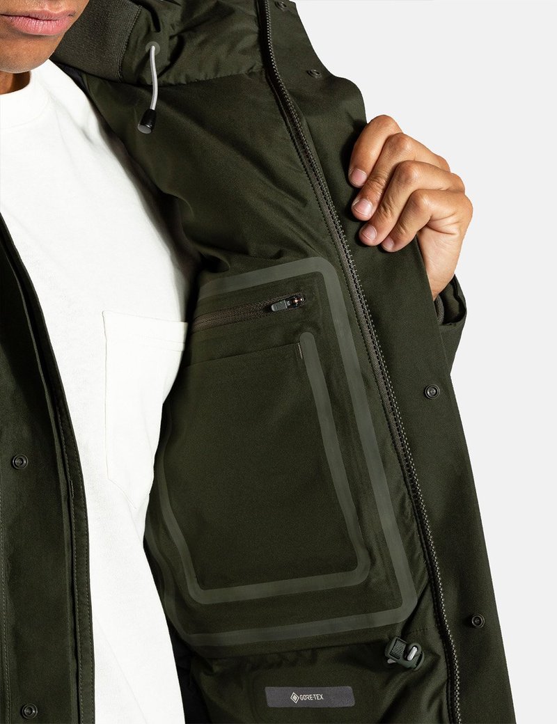 Norse Projects Rokkvi 5.0 Gore Tex Jacket - Beech Green