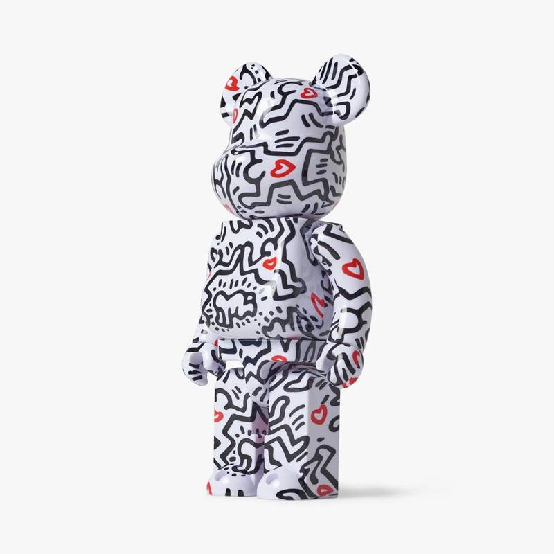 MEDICOM TOY - BE＠RBRICK KEITH HARING #8 100％ &amp; 400％ Be@rbrick Keith Haring #5 100% and 400% Collectible Set by