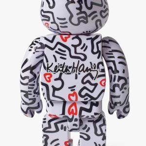 Medicom Toy BE@RBRICK Keith Haring #8 100% & 400% Set / Multi