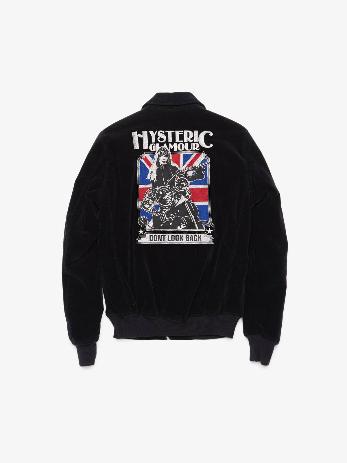 Pre - Loved] Hysteric Glamour Printed and Embroidered Velvet