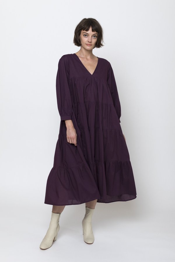 Mille Gemma Dress - Plum | Garmentory Mille Gemma Dress - Plum | Garmentory