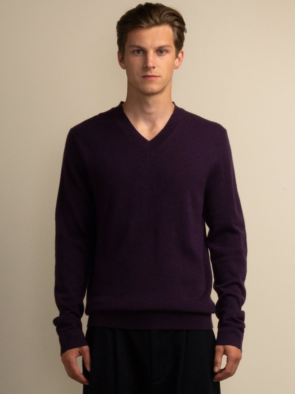 lilac mens sweater