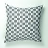 Suzani Pillow Checkered Pillow - Black/White  - Thumbnail 7