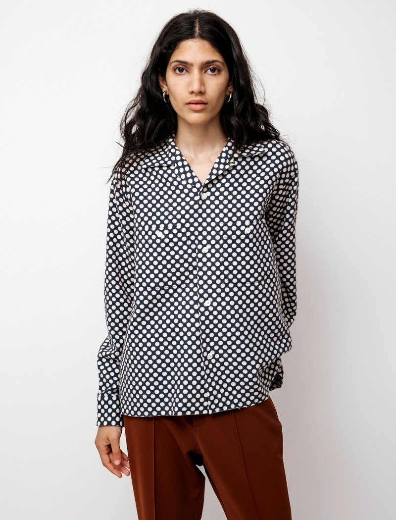 Needles Cut Off Polka Dot Shirt - Melton | Garmentory