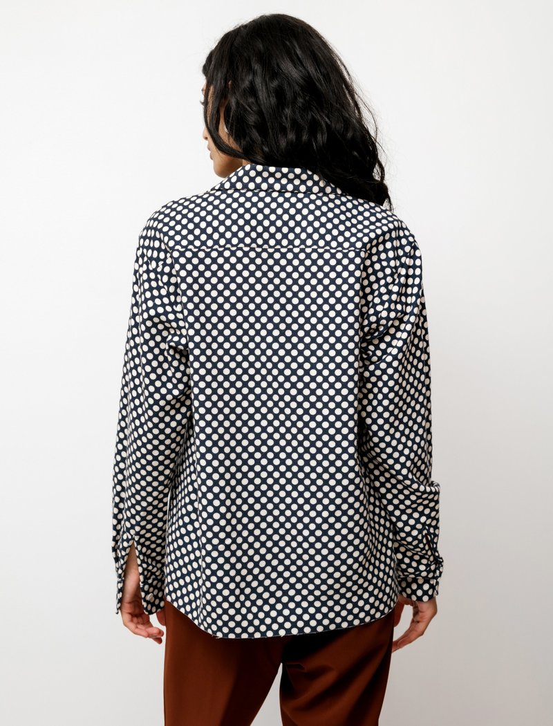 Needles Cut Off Polka Dot Shirt - Melton | Garmentory