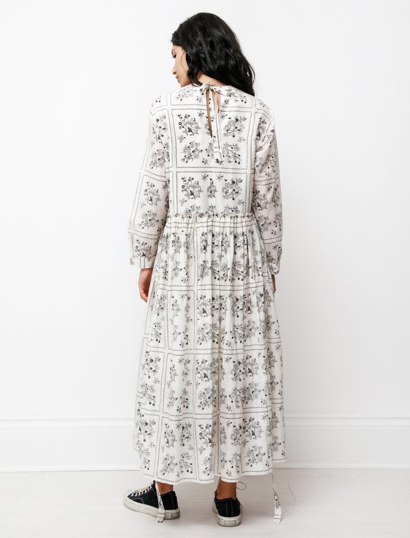 Sara Lanzi Womens Long Apron Dress - Wild Berry