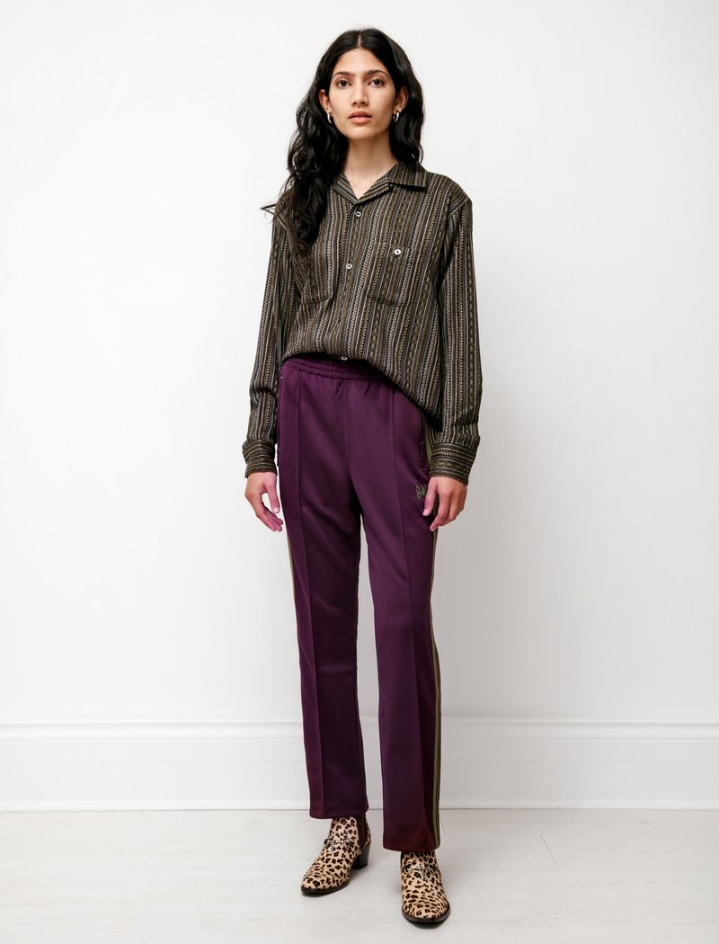 Needles Track Pant Maroon ストレート マルーン S Needles トラック