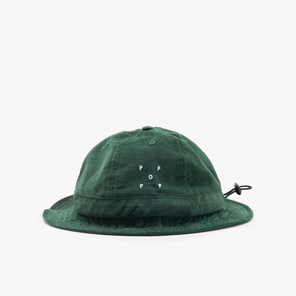 Pop Trading Company Bell Hat / Dark Green Minicord | Garmentory