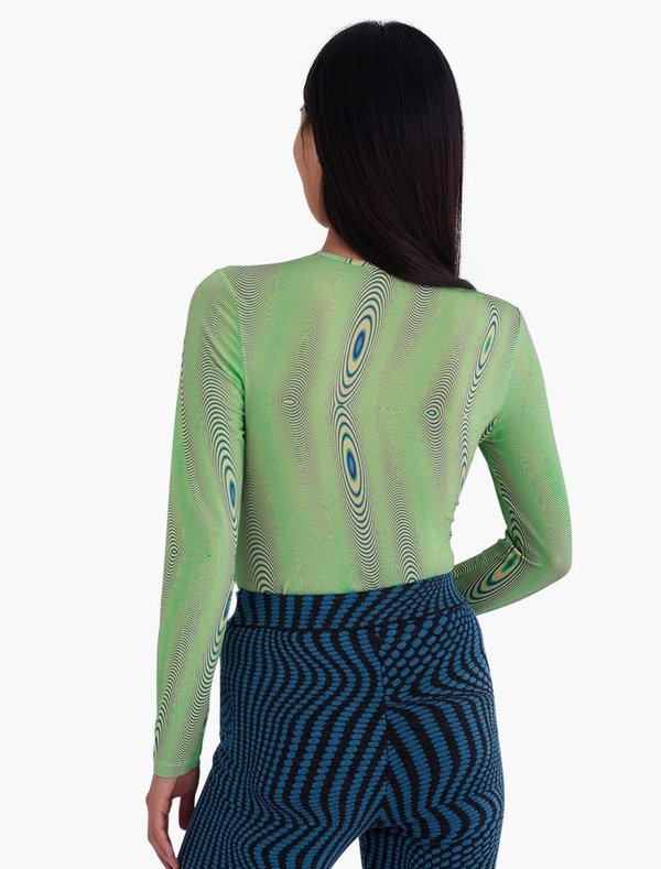 Paloma Wool Darwin Top - Intense Green | Garmentory
