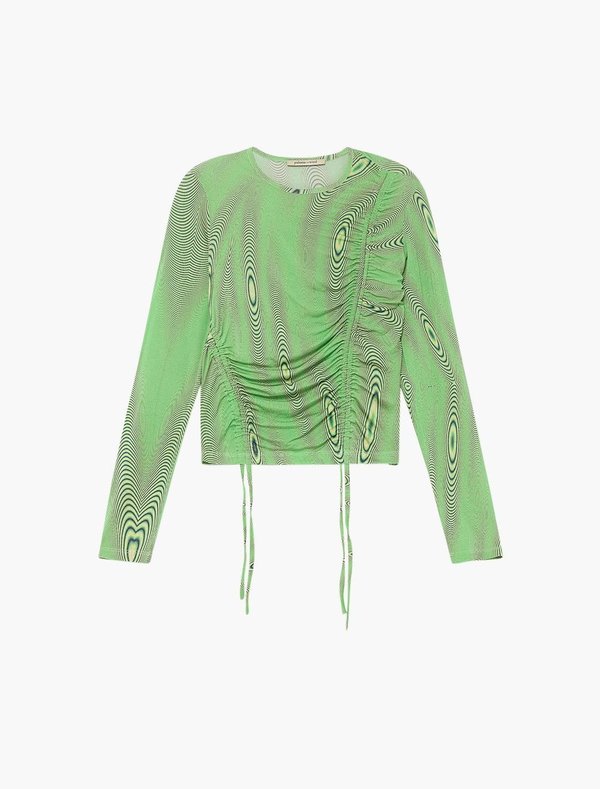Paloma Wool Darwin Top - Intense Green | Garmentory
