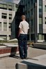Pop Trading Company Cargo Denim Pants - Rinsed - Thumbnail 2