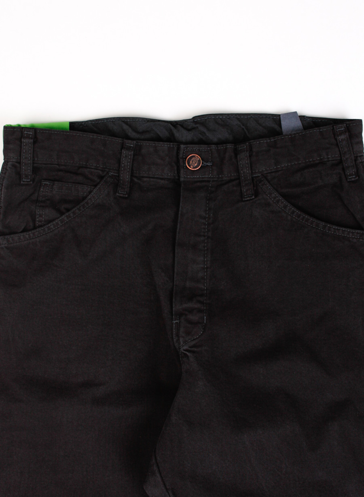 Mister Green "Green Bootleg" Dickies Black - Image 2 of 4