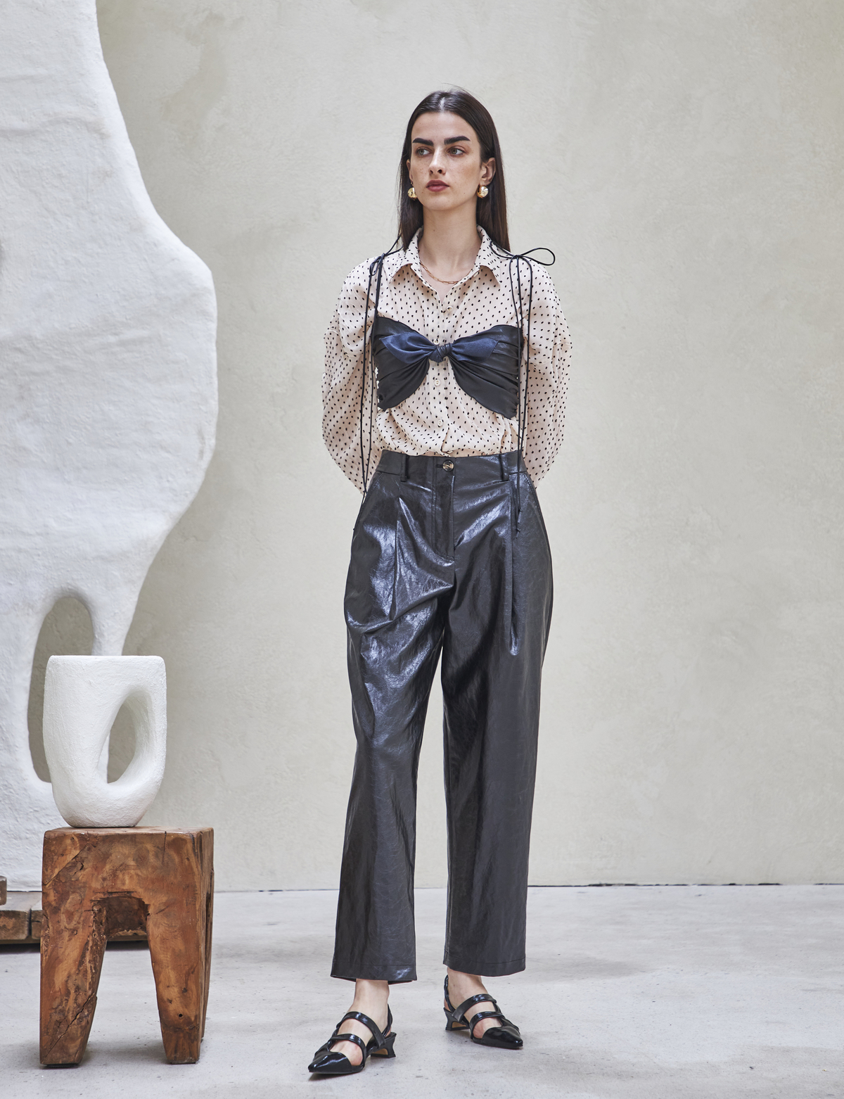 Ines Leather (Tan) main image 0