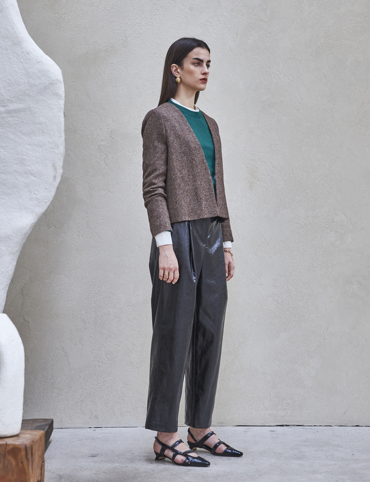 INES - Tailored Pants in Merino Wool