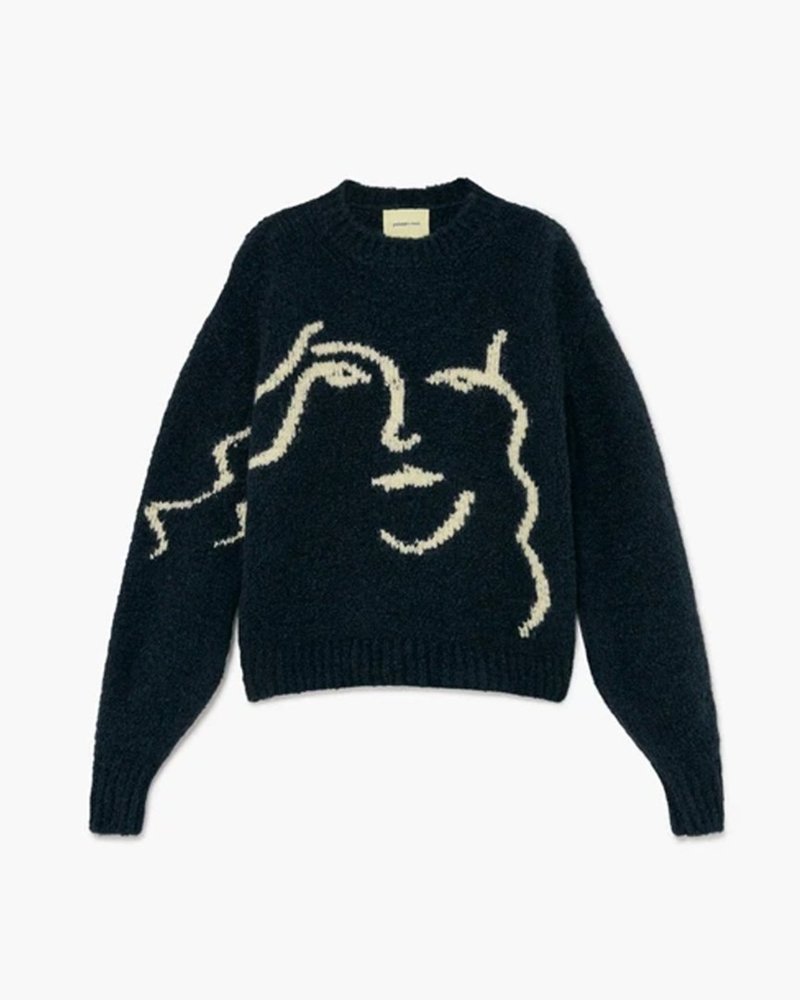 paloma wool anita ニット グリーン M Paloma Wool Anita Sweater - Granite/Dark Green | Garmentory