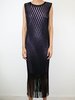 Issey Miyake Netting Dress - Black - Thumbnail 5