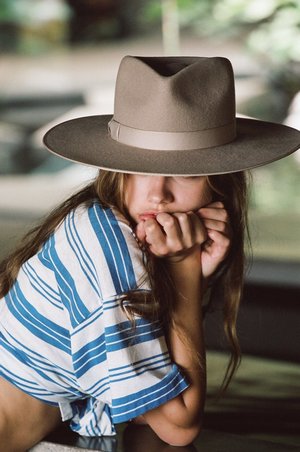 Lack of Color Hat in Sand Lack of Color Rancher Hat Sand RANCHER - Free Shipping at  main image 3