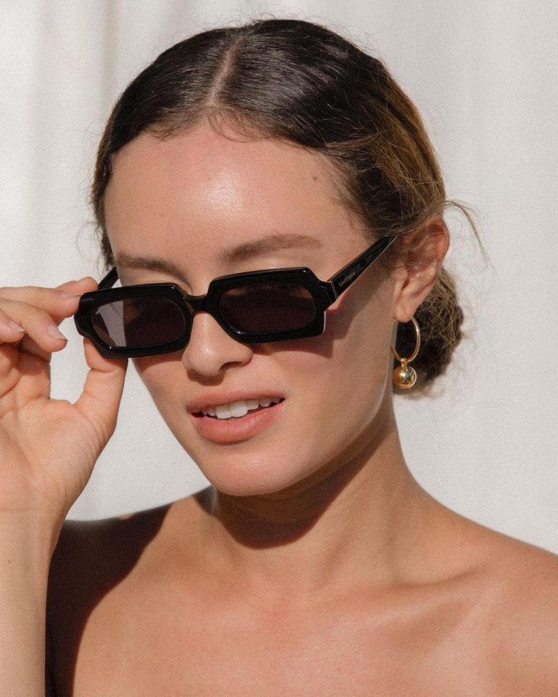 VELVET CANYON REVOLUTION SUNGLASSES - BLACK | Garmentory display picture 1