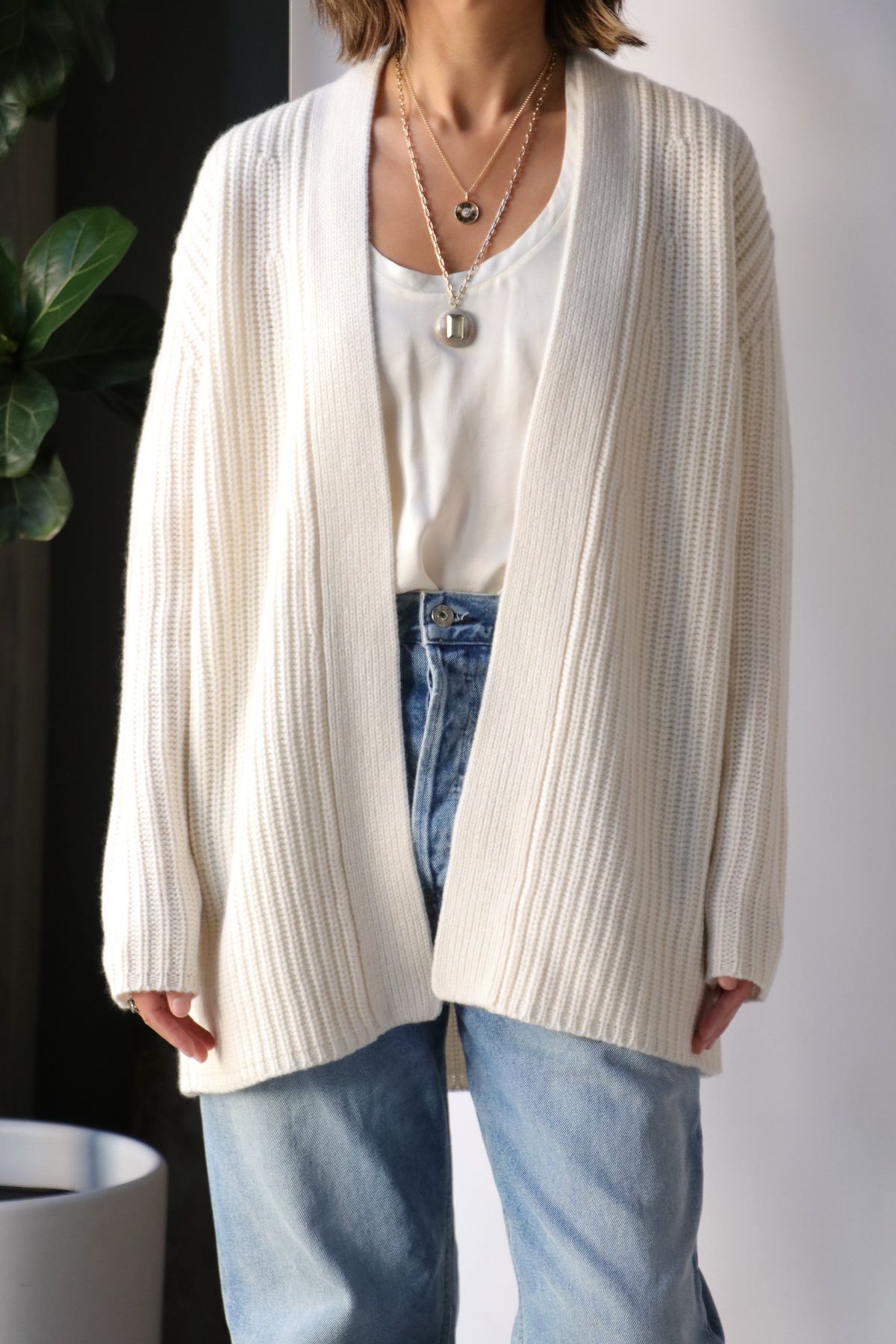 nili lotan kathleen cashmere shawl cardigan