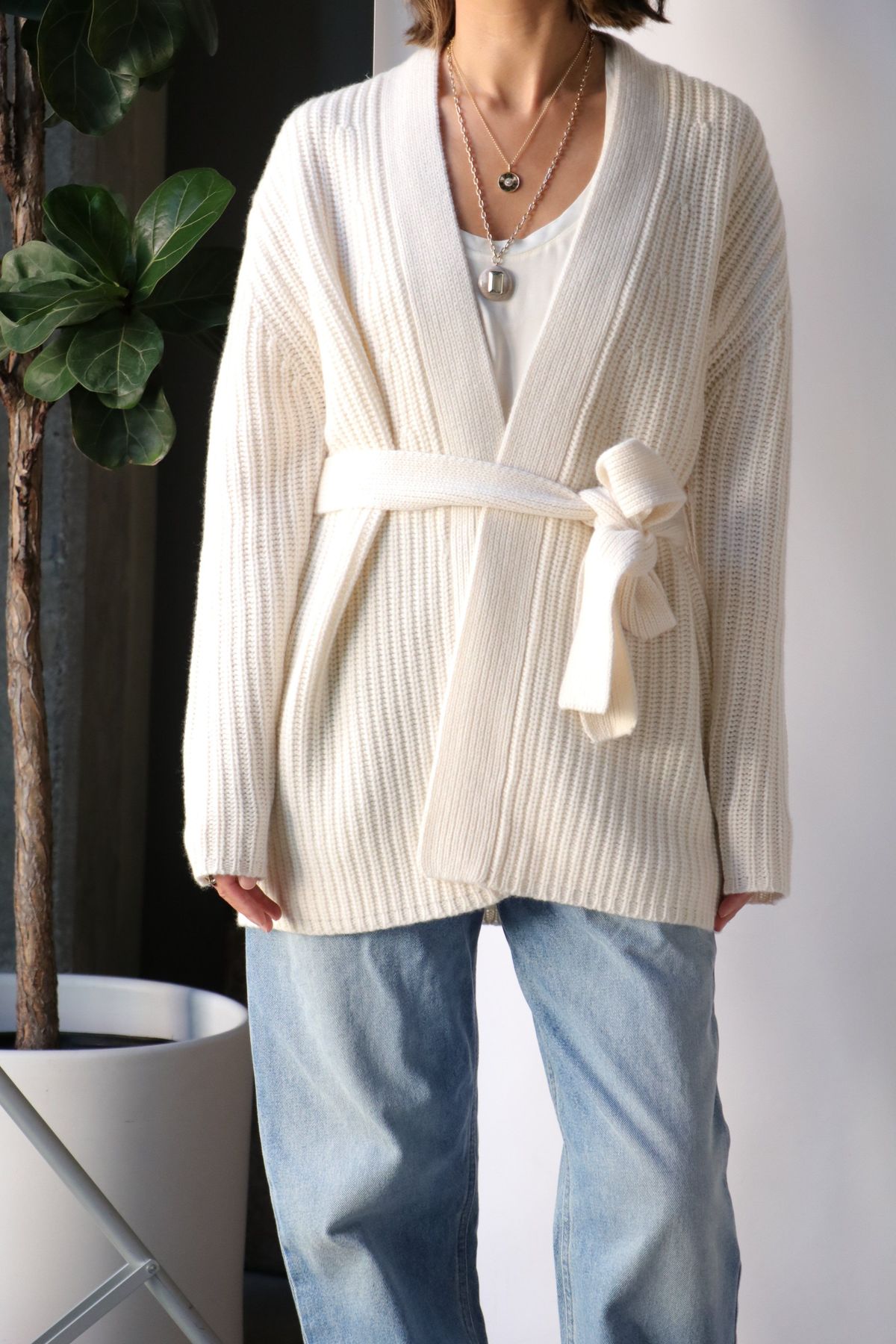 nili lotan kathleen cashmere shawl cardigan