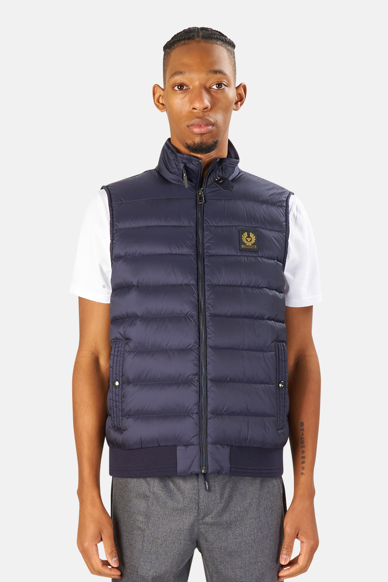 Belstaff Circuit Gilet Outerwear Dark Ink Garmentory