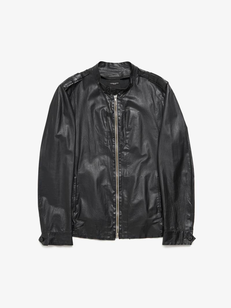 ジャケット・アウター Costume national Tight leather jacket Leather biker jacket Costume National Black size 38 FR in Leather