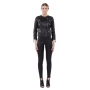 LAMARQUE Mae Basketweave Detail Leather Jacket LAMARQUE Mae Basketweave Detail Leather Jacket