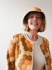 Marvin Ruby Grandmother's Garden Quilted Bucket Hat - Autumn - Thumbnail 2