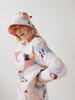 Marvin Ruby Snowball Quilted Bucket Hat - Rainbow - Thumbnail 3