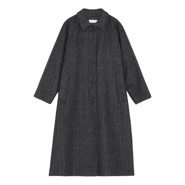 skall studio Mary Coat - dark grey | Garmentory