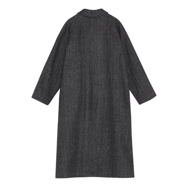 skall studio Mary Coat - dark grey | Garmentory