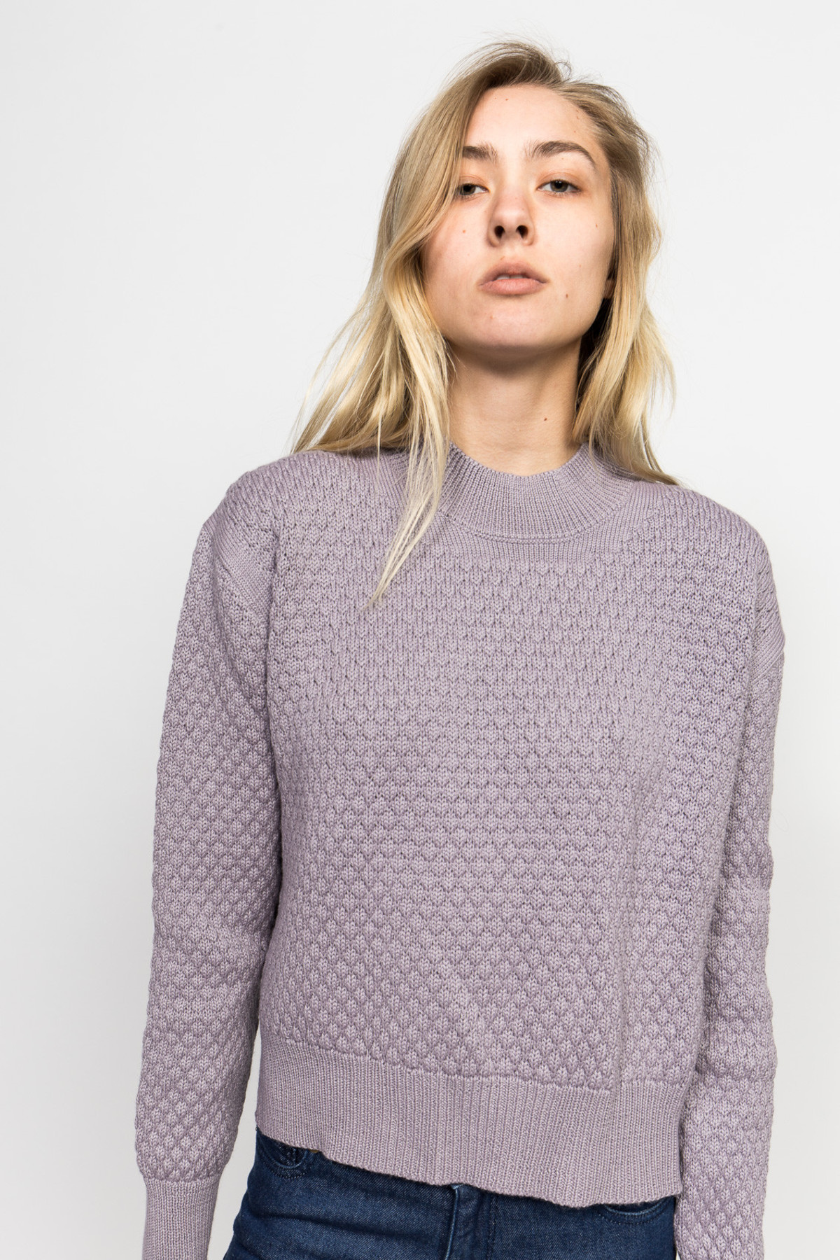 Le Mont St. Michel Bubble Knit Sweater - Image 1 of 5