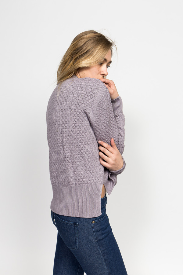 Le Mont St. Michel Bubble Knit Sweater