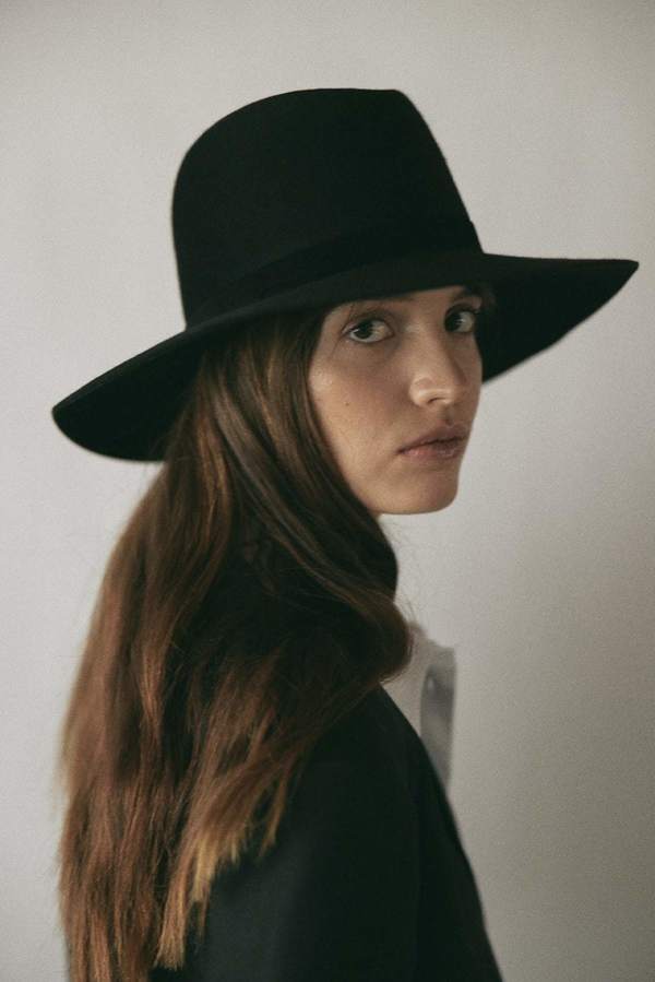 Janessa Leone Rylan Hat - Black | Garmentory display picture 1