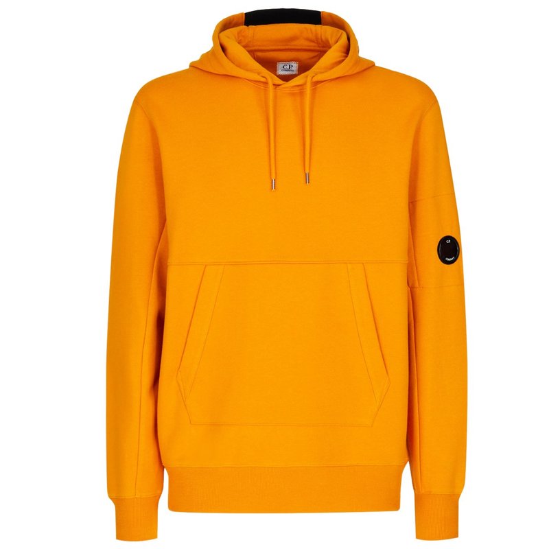 【送料&関税込】C.P. Company Diagonal Fleece Hooded Sweatshi C.P. Company Diagonal Fleece Cotton Hoodie | Green | FARFETCH