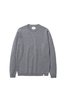 Norse Projects Sigfred Lambswool Sweater - Grey Melange - Thumbnail 1