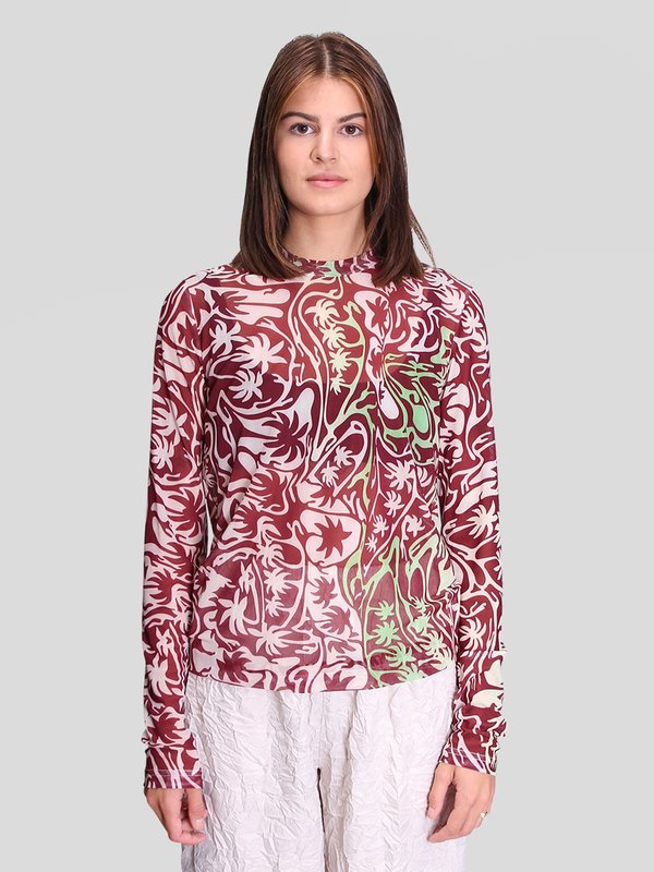Stussy Psychedelic Palm Tree LS