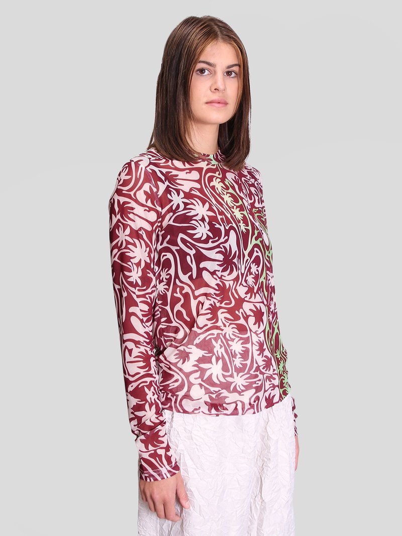 Stussy Psychedelic Palm Tree LS